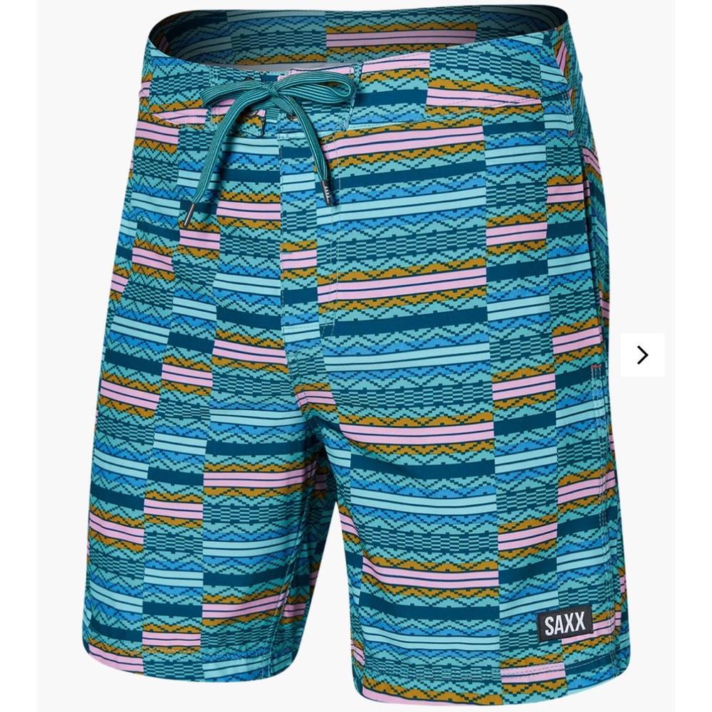 Saxx Betawave 2N1 Swim Boardshort 7" with liner size 32